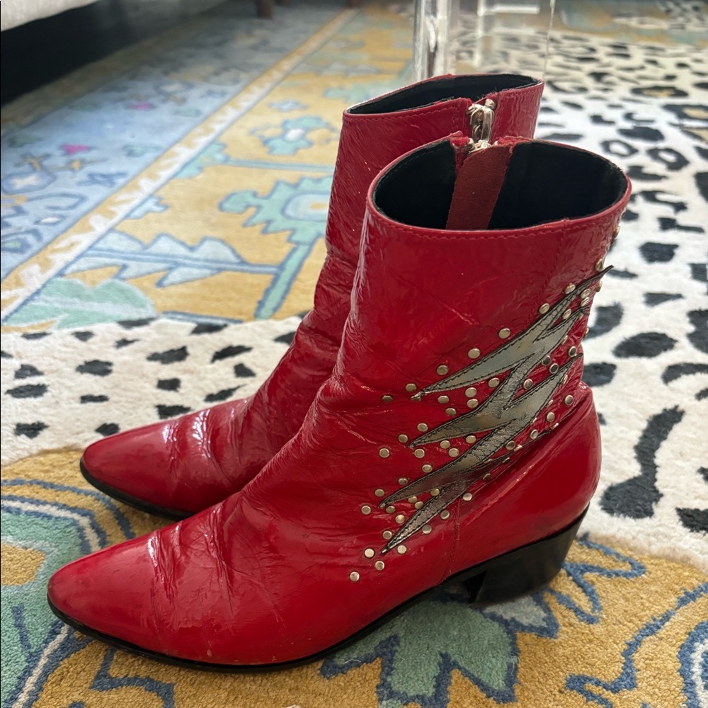 Vintage leather revival boots